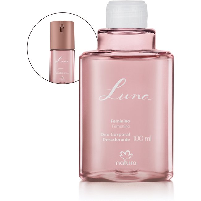 Refil Desodorante Corporal Luna 100 ml
