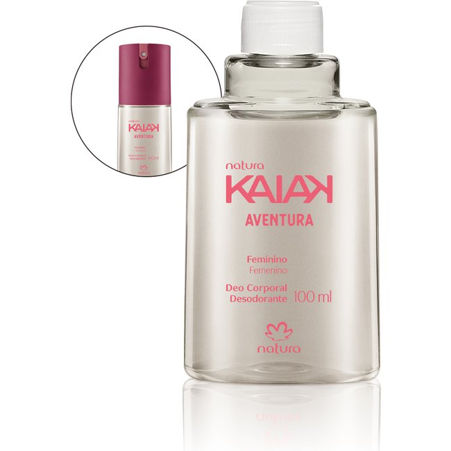 Refil Desodorante Corporal Kaiak Aventura Feminino