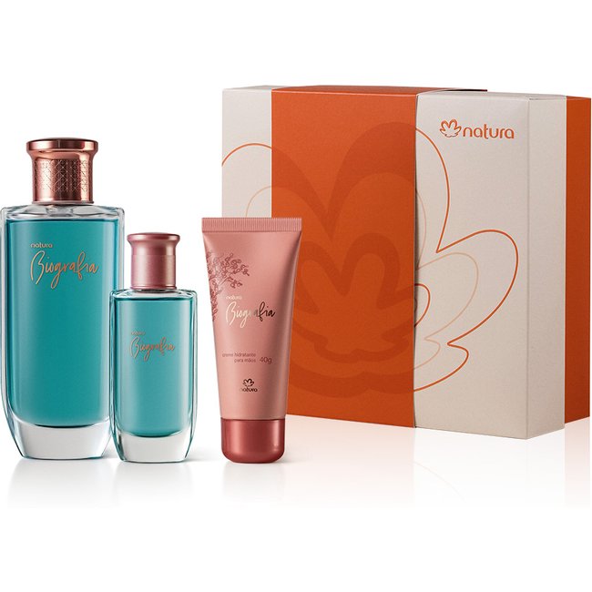 Presente Natura Biografia Feminino (3 produtos)