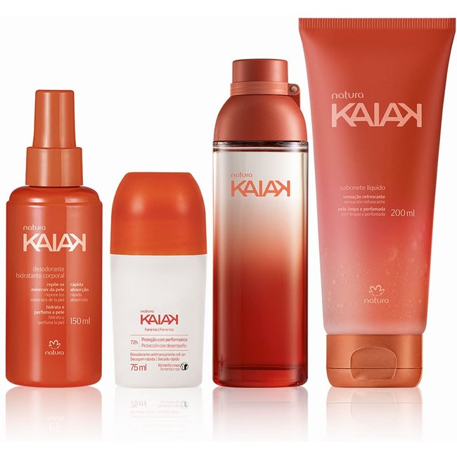 Kit Kaiak Feminino Completo (4 produtos)