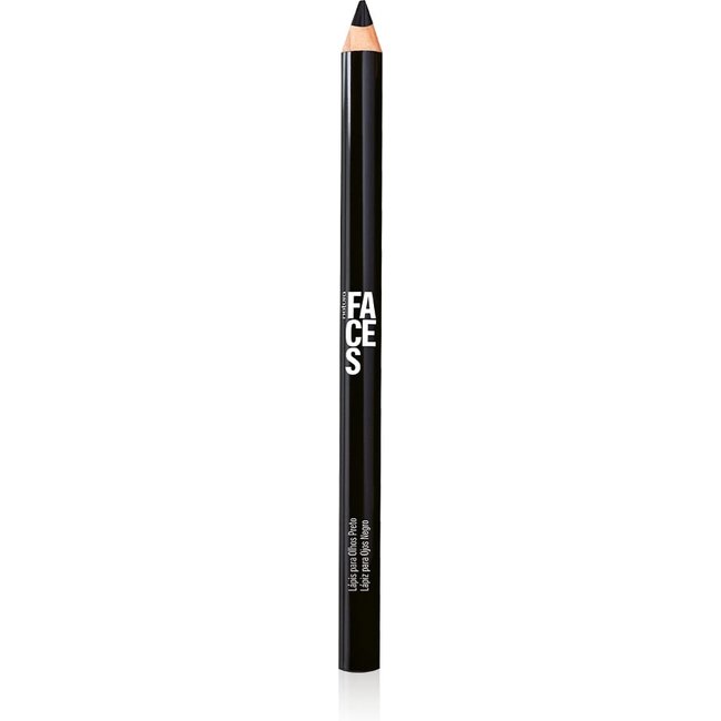 Lápis para Olhos Preto Faces 1,3 g