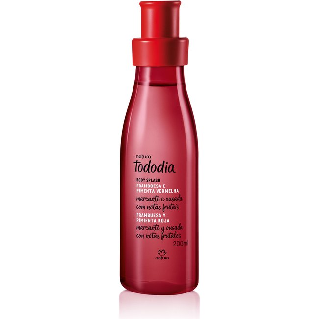 Tododia Framboesa e Pimenta Vermelha Body Splash Desodorante Colônia Feminino 200 ml