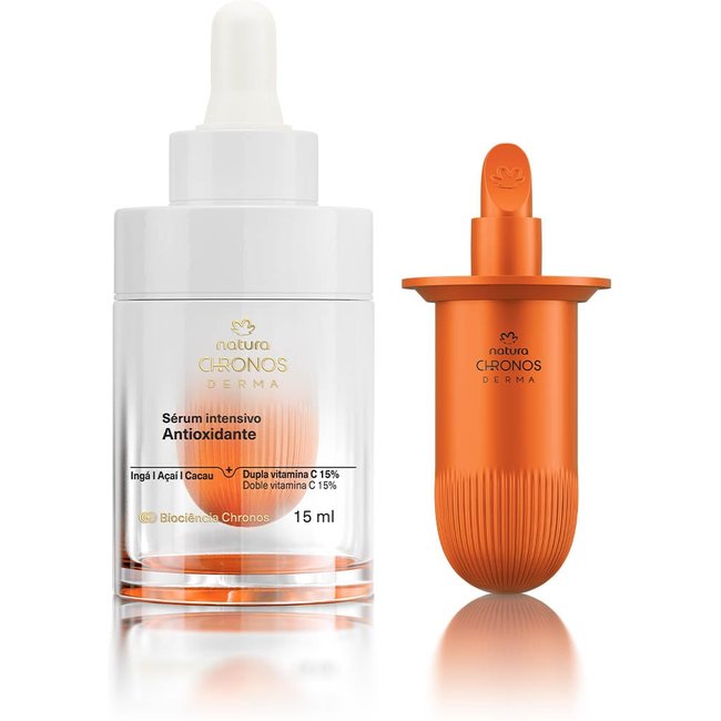 Kit Sérum Antioxidante com Refil Chronos Derma