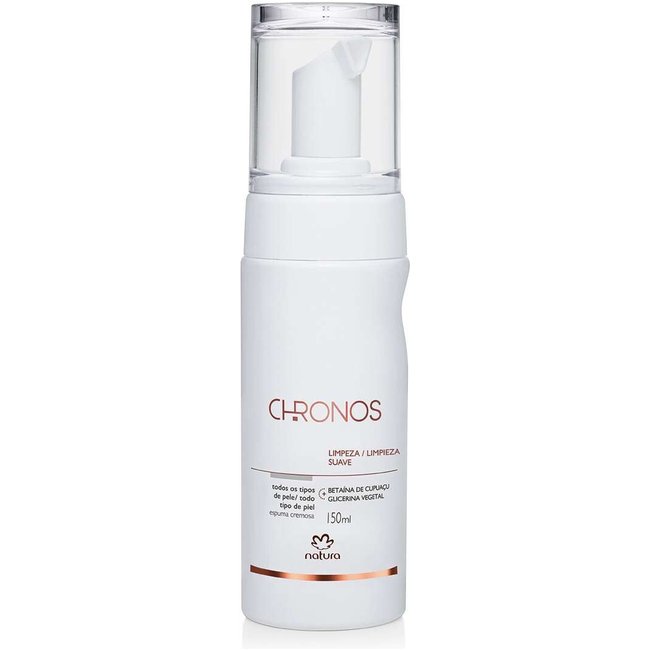 Espuma Limpeza Suave Chronos 150 ml