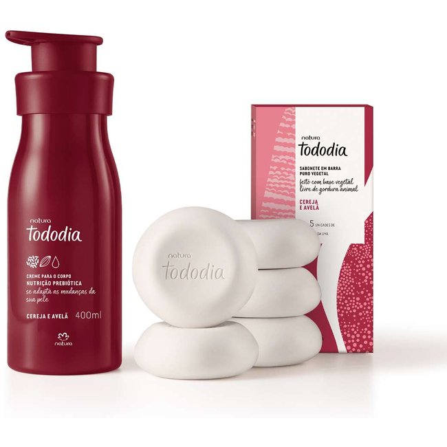 Presente Natura Tododia Cereja e Avelã (2 produtos)