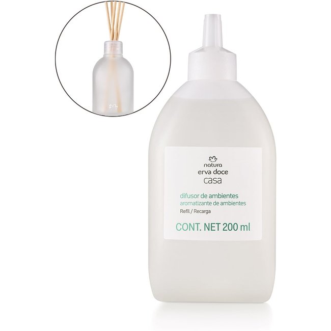 Refil Difusor de Ambientes Erva Doce Casa 200 ml