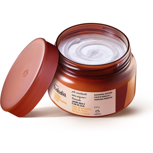 Manteiga Uniformizadora de Tom Tododia Jambo Rosa e Flor de Caju 200 g
