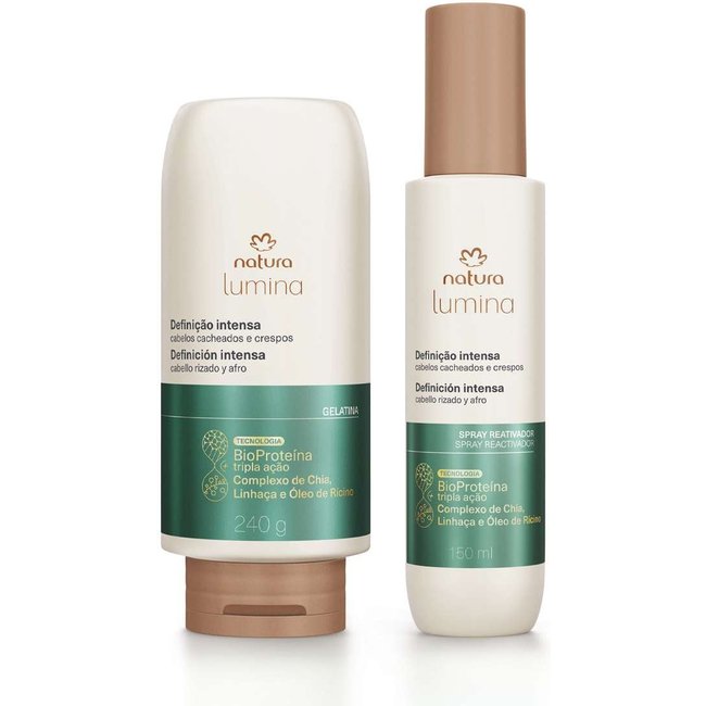 Kit Lumina Definição para Cabelos Cacheados e Crespos (2 produtos)