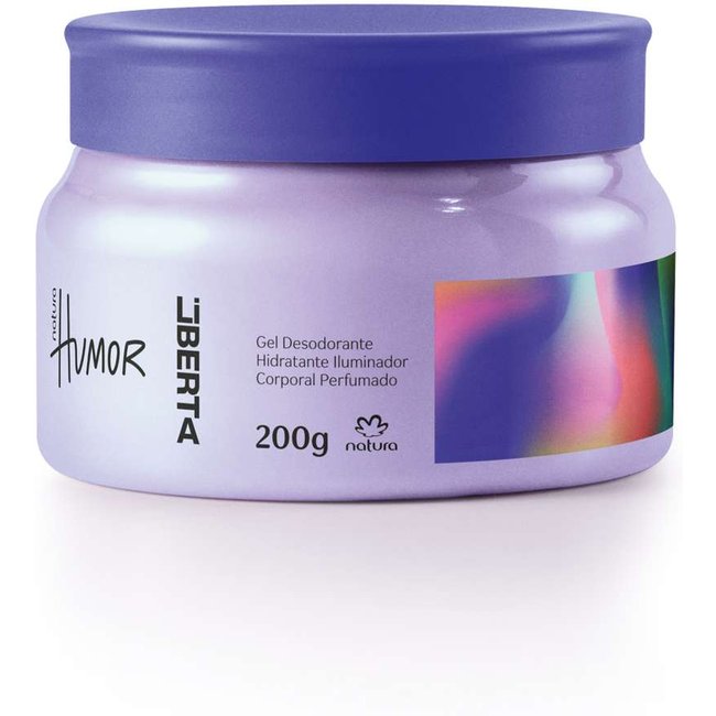 Gel Desodorante Hidratante Iluminador Corporal Perfumado Humor Liberta 200 g