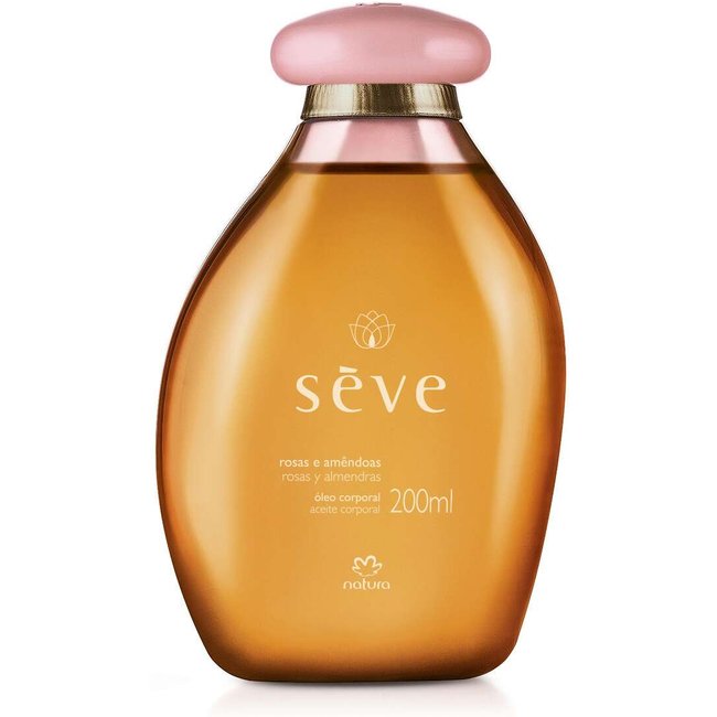 Óleo Desodorante Corporal Sève Rosas e Amêndoas 200 ml