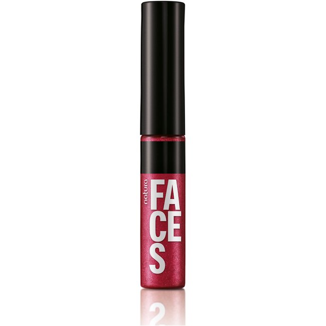 Batom Líquido Super Brilho Faces 3,9 ml