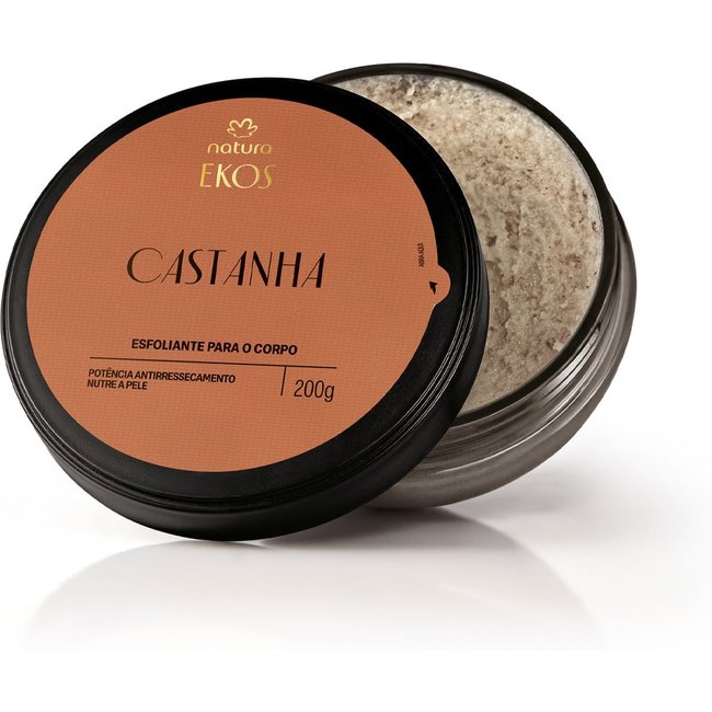 Polpa Esfoliante para o Corpo Ekos Castanha 200 g