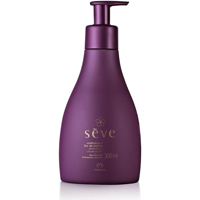Desodorante Hidratante Corporal Sève Amêndoas e Flor de Ameixa 300 ml