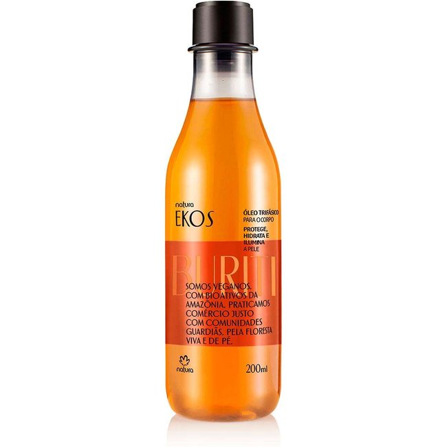 Óleo Trifásico Desodorante Corporal Ekos Buriti 200 ml