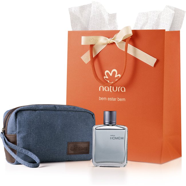Presente Natura Homem com Nécessaire (2 produtos)