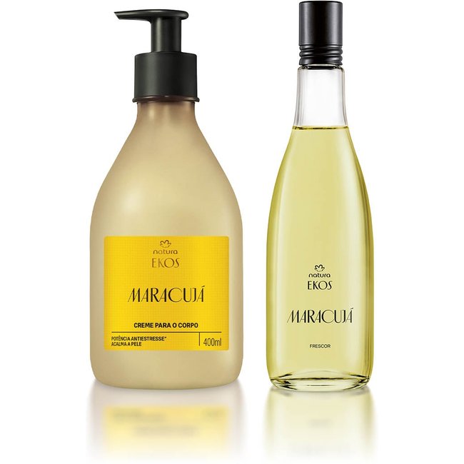 Kit Ekos Maracujá Creme para o Corpo e Frescor