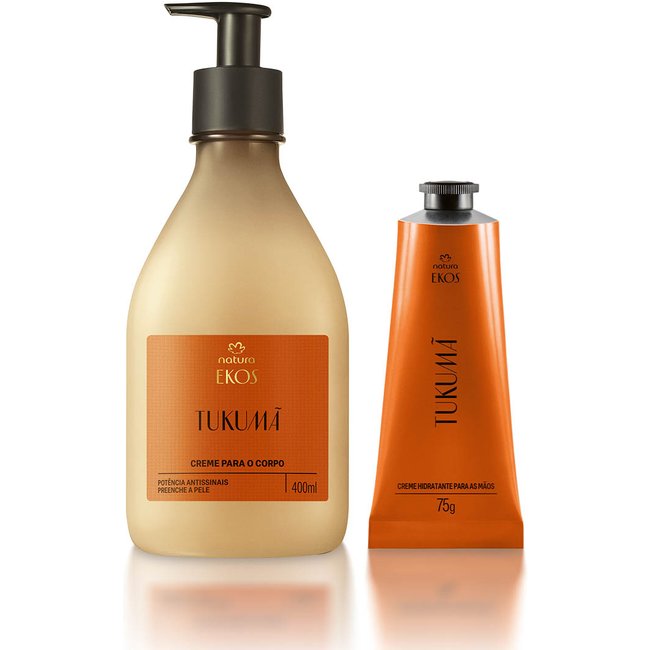 Kit Ekos Tukumã Creme para o Corpo e Mãos