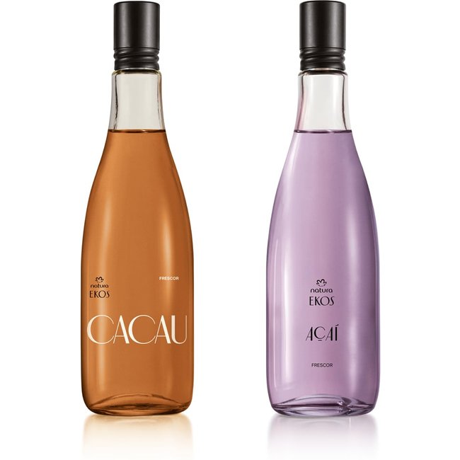 Kit Desodorante Colônia Ekos Frescor Cacau e Ekos Frescor Açaí