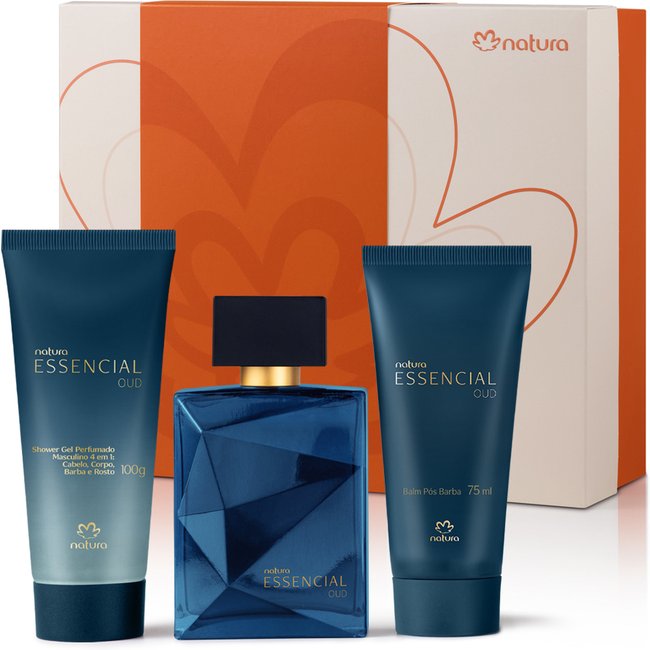 Presente Natura Essencial Oud Masculino (3 produtos)