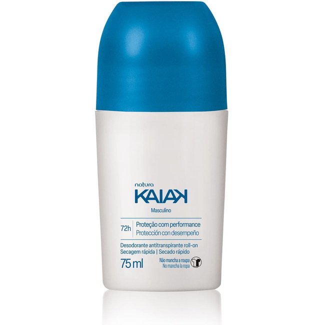 Desodorante Antitranspirante Roll-on Kaiak Masculino 75 ml