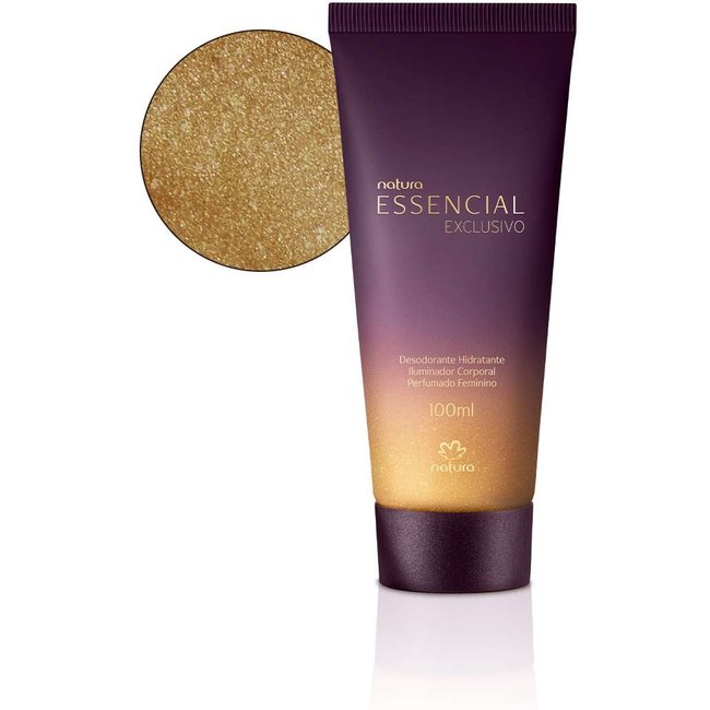 Desodorante Hidratante Iluminador Corporal Perfumado Essencial Exclusivo Feminino 100 ml
