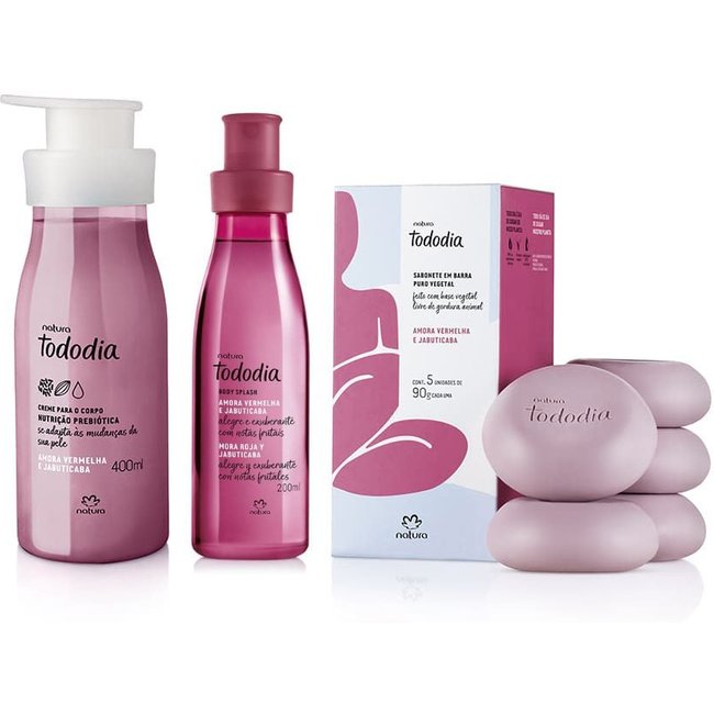 Kit Tododia Amora Vermelha e Jabuticaba