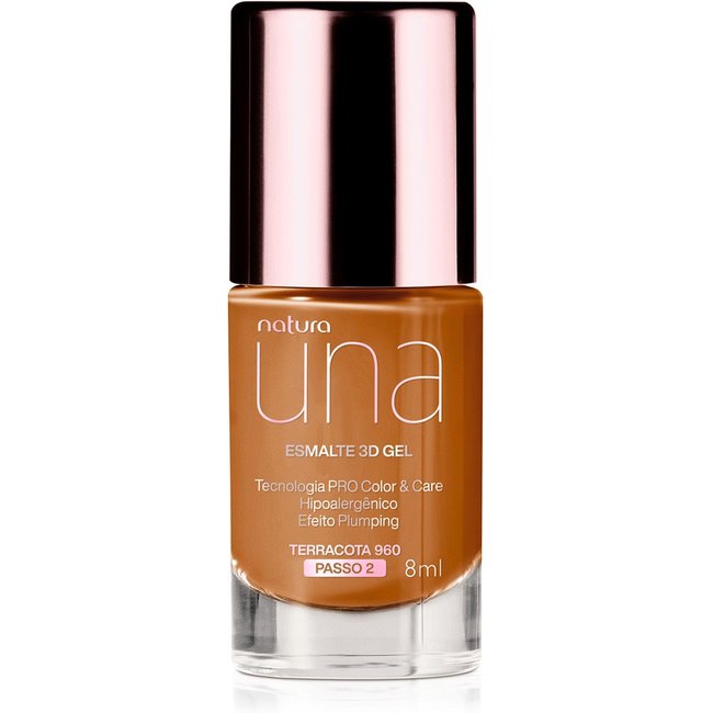 Esmalte 3D Gel Una Terracota 960 8 ml