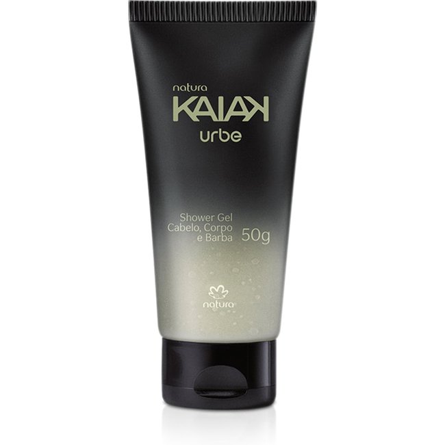 Shower Gel Cabelo, Corpo e Barba Masculino Kaiak Urbe 50 g