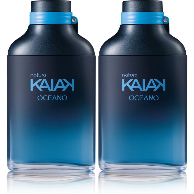 Kit Desodorante Colônia Kaiak Oceano Masculino 100 ml (2 unidades)