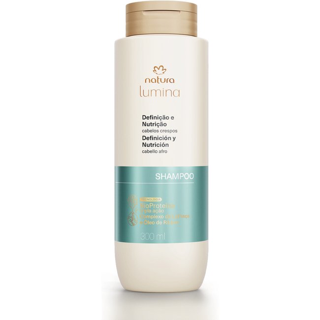 Shampoo Hidratante para Cabelos Crespos Lumina 300 ml