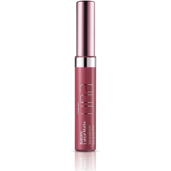 Batom Líquido Matte Intransferível Una 8 ml