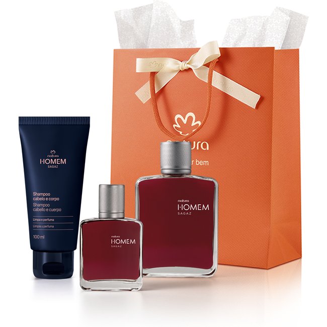 Presente Natura Homem Sagaz (3 produtos)