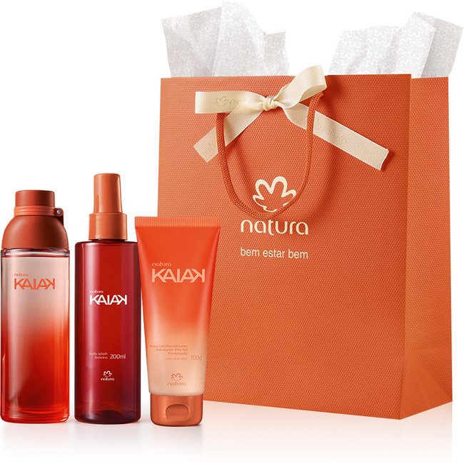 Presente Natura Kaiak Feminino Completo (3 produtos)