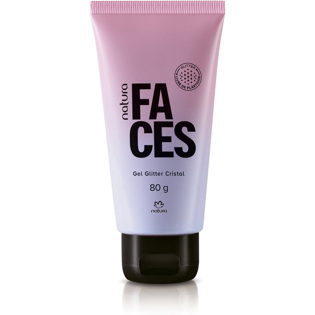 Gel Glitter Faces Cristal 80 g