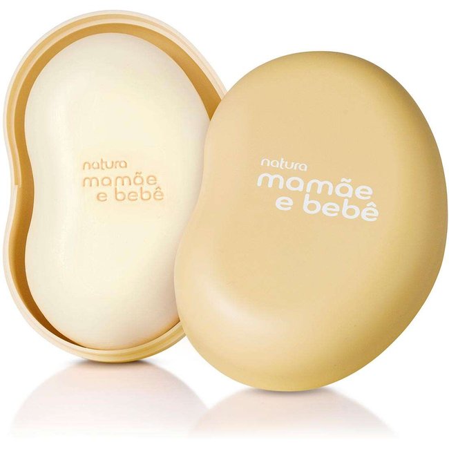 Sabonete em Barra com Saboneteira Mamãe e Bebê Flor de Laranjeira 100 g