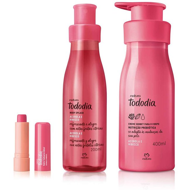 Kit Tododia Acerola e Hibisco (3 produtos)