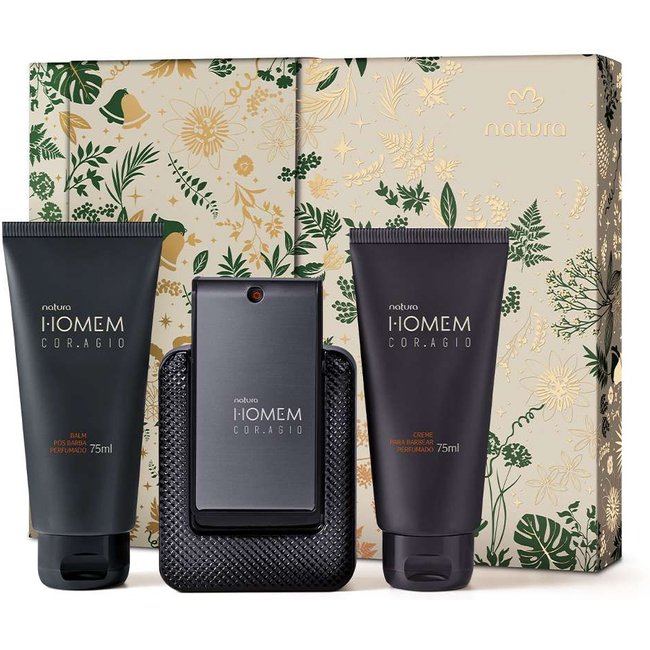 Presente Natura Homem Cor.agio (3 produtos)