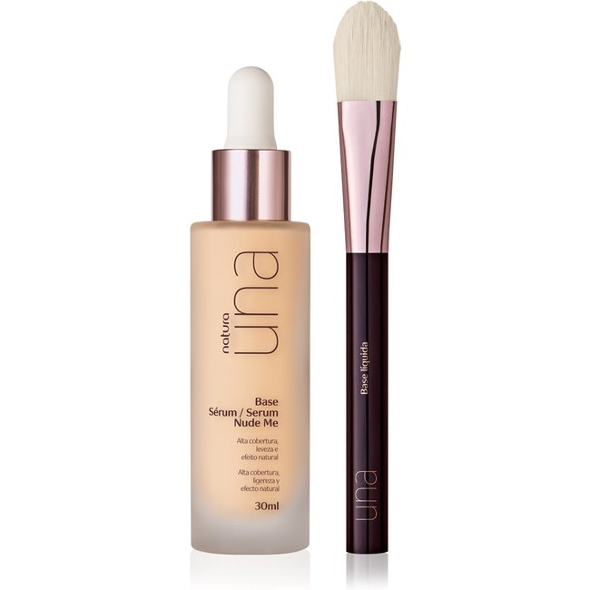 Kit Base Sérum Una com Pincel