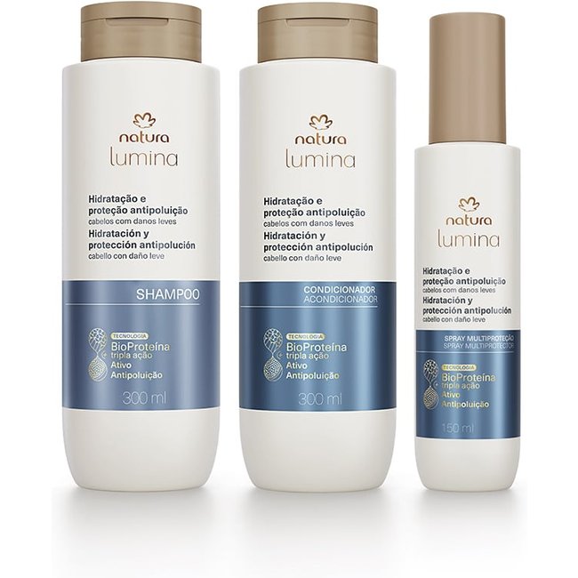 Kit Hidratação e Proteção Antipoluição Lumina