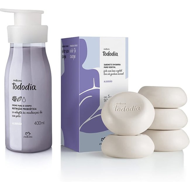 Kit Tododia Algodão