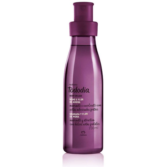 Body Splash Desodorante Colônia Tododia Romã e Flor de Amora 200 ml