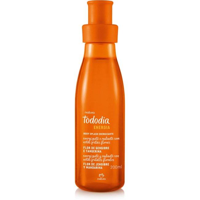 Tododia Flor de Gengibre e Tangerina Body Splash Feminino 200 ml