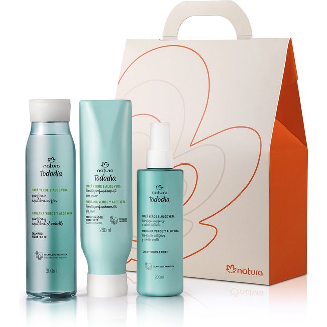 Presente Natura Tododia Cabelos Hidratação (3 produtos)