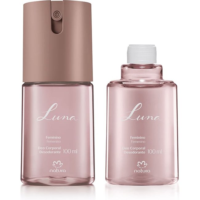 Kit Luna Desodorante Corporal com Refil
