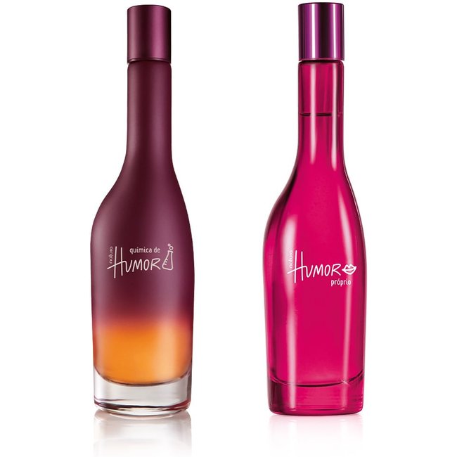 Kit Desodorante Colônia Química de Humor Feminino e Humor Próprio Feminino 75 ml