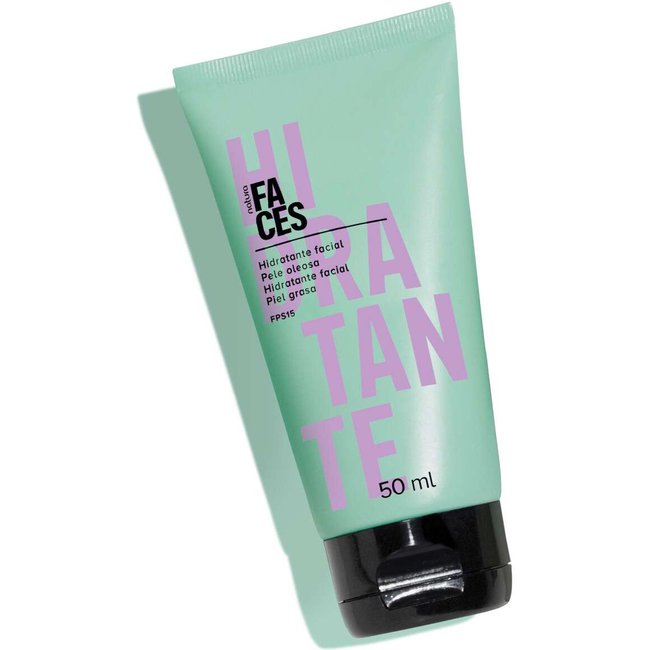 Hidratante Facial Pele Mista a Oleosa Faces 50 ml