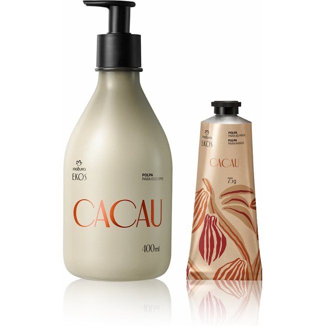 Kit Ekos Cacau Hidratante Corpo e Mãos (2 produtos)