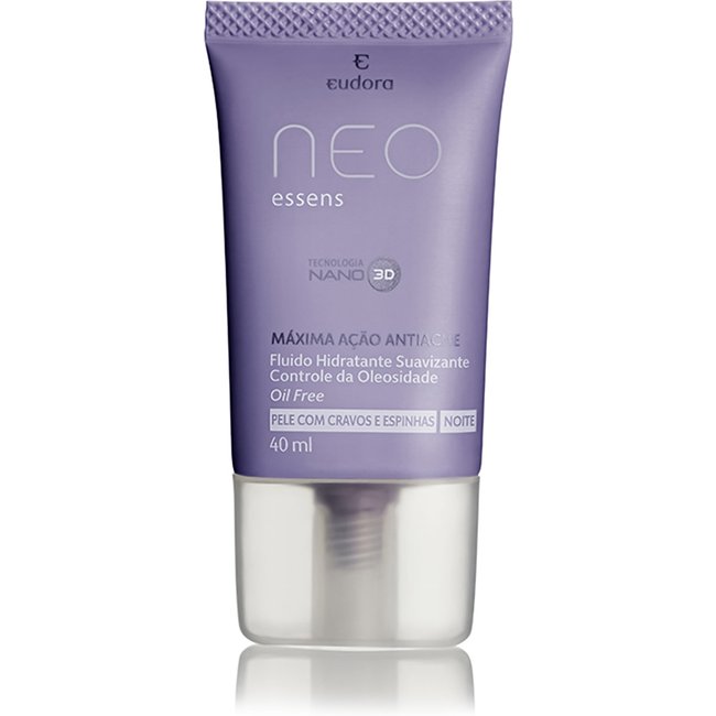 Fluído Hidratante Cravos e Espinhas Noite Neo Essens 40ml