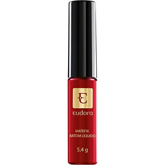 Batom Líquido Matefix Glam Vermelho Deslumbrante 5,4g