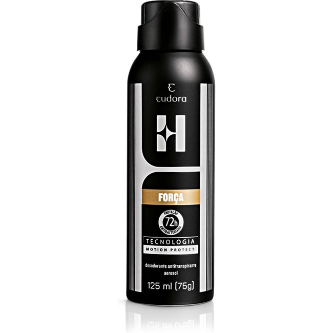 Eudora H Antitranspirante Aerossol Força 125ml